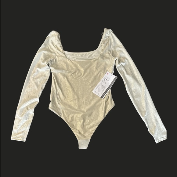 LULULEMON Shine Wundermost Nulu Soft Bodysuit - Picture 1 of 2